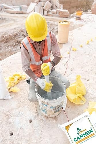 Cannon Chemical Expansive Mortar 11LB - Professional Demolition Grout For Rock Breaking & Concrete Cutting